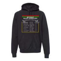 Black Inventors Black History Month Premium Hoodie