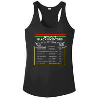 Black Inventors Black History Month Ladies PosiCharge Competitor Racerback Tank