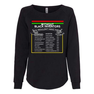 Black Inventors Black History Month Womens California Wash Sweatshirt