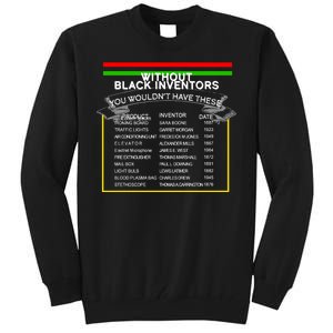 Black Inventors Black History Month Tall Sweatshirt