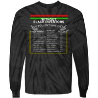 Black Inventors Black History Month Tie-Dye Long Sleeve Shirt