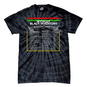 Black Inventors Black History Month Tie-Dye T-Shirt