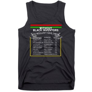 Black Inventors Black History Month Tank Top