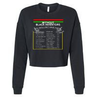 Black Inventors Black History Month Cropped Pullover Crew