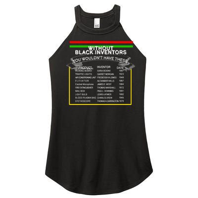 Black Inventors Black History Month Women's Perfect Tri Rocker Tank