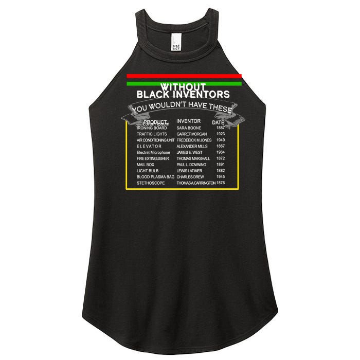 Black Inventors Black History Month Women's Perfect Tri Rocker Tank