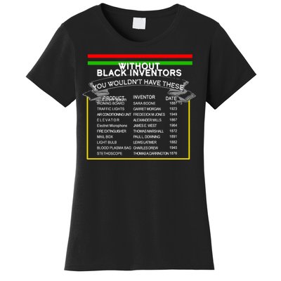 Black Inventors Black History Month Women's T-Shirt