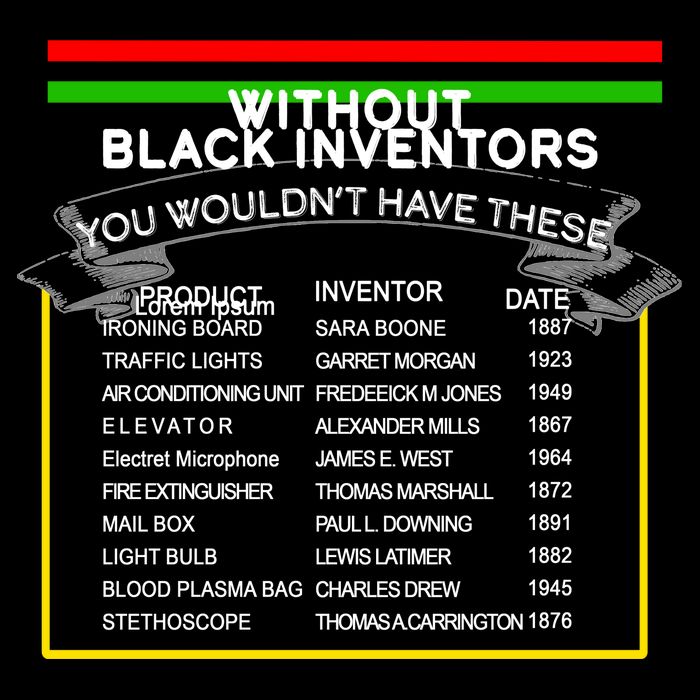 Black Inventors Black History Month Full Zip Hoodie
