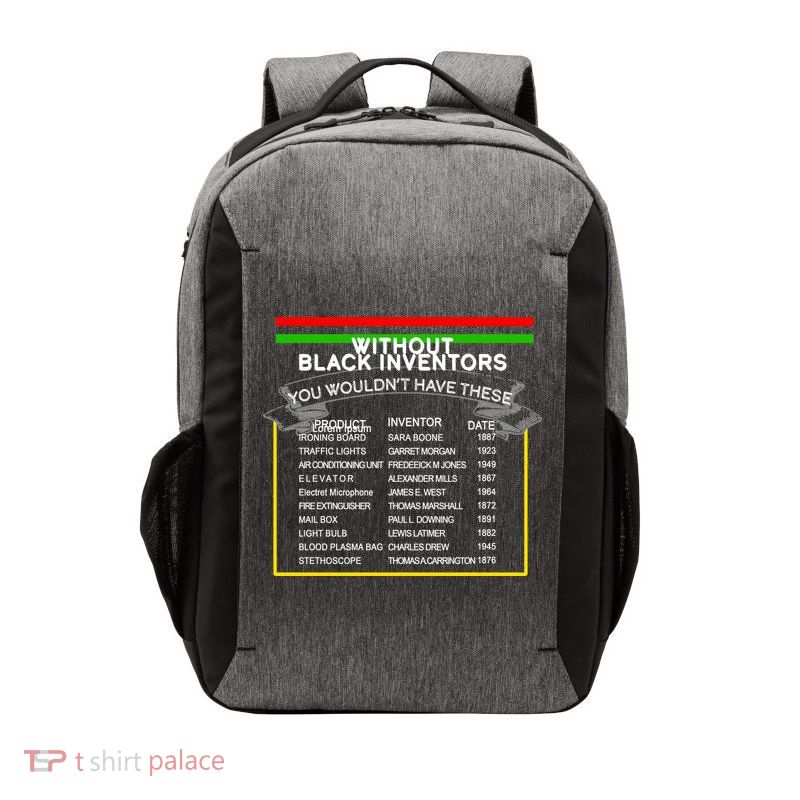 Black Inventors Black History Month Vector Backpack