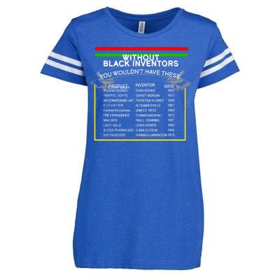 Black Inventors Black History Month Enza Ladies Jersey Football T-Shirt