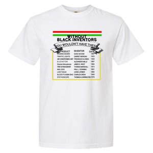 Black Inventors Black History Month Garment-Dyed Heavyweight T-Shirt