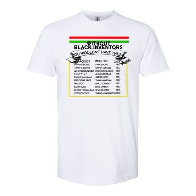 Black Inventors Black History Month Softstyle® CVC T-Shirt