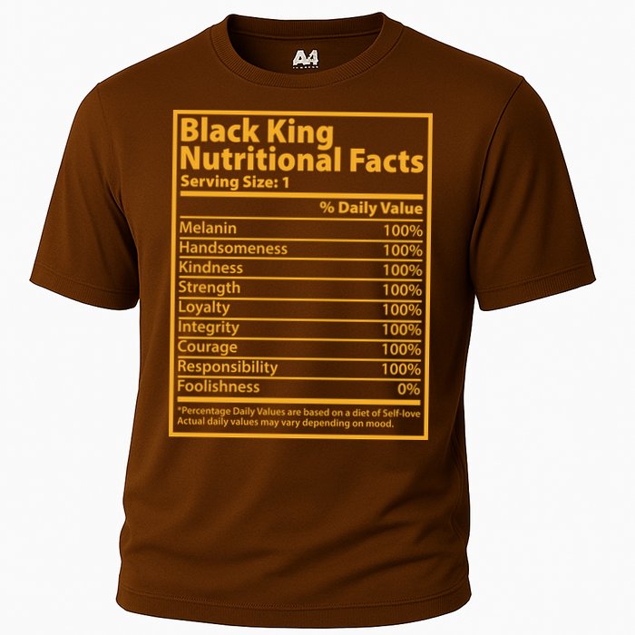 Black King Nutritional Facts Cooling Performance Crew T-Shirt