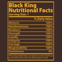 Black King Nutritional Facts Cooling Performance Crew T-Shirt