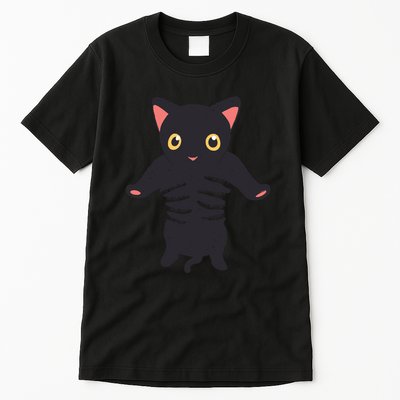 Black Kitty Being Held Tall T-Shirt