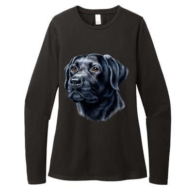 Black Lab Womens CVC Long Sleeve Shirt