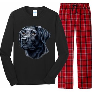 Black Lab Long Sleeve Pajama Set