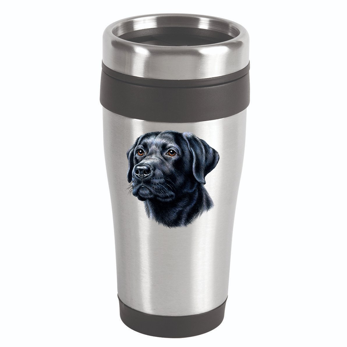 Black Lab 16oz Travel Tumbler