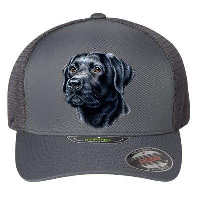 Black Lab Flexfit Unipanel Trucker Cap