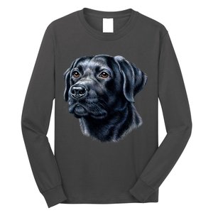 Black Lab Long Sleeve Shirt