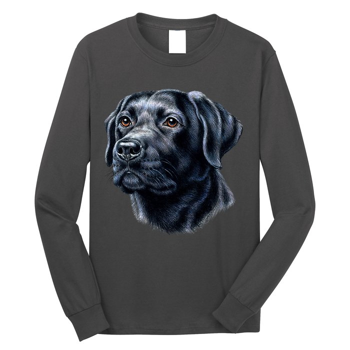 Black Lab Long Sleeve Shirt