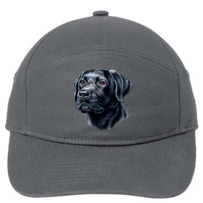 Black Lab 7-Panel Snapback Hat