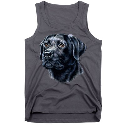 Black Lab Tank Top