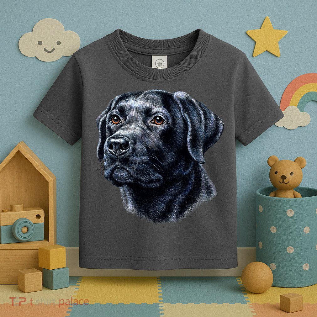 Black Lab Toddler T-Shirt