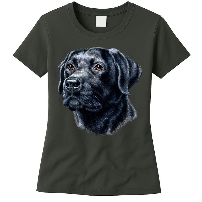 Black Lab Womens T-Shirt