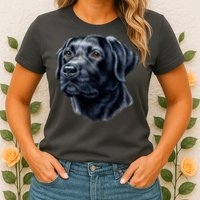 Black Lab Womens T-Shirt
