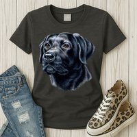 Black Lab Womens T-Shirt