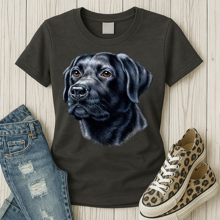 Black Lab Womens T-Shirt