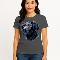 Black Lab Womens T-Shirt