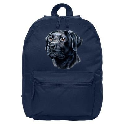 Black Lab 16 in Basic Backpack