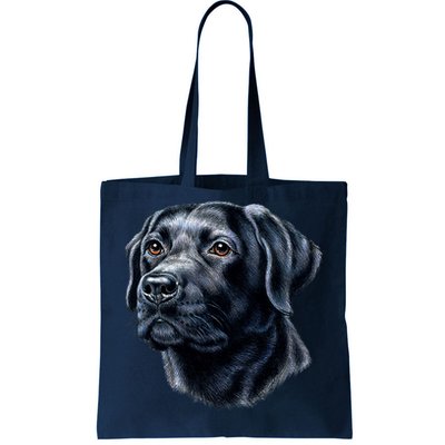 Black Lab Tote Bag