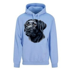 Black Lab Unisex Surf Hoodie