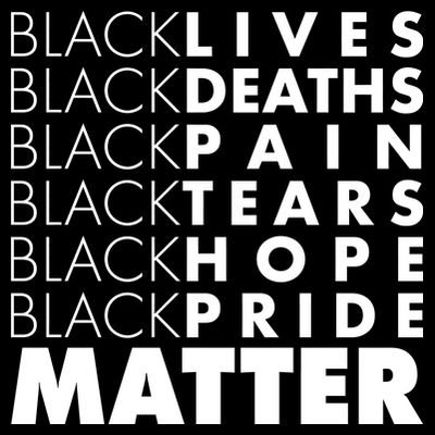 Black Lives Deaths Pain Tears Hope Pride Matter T-Shirt