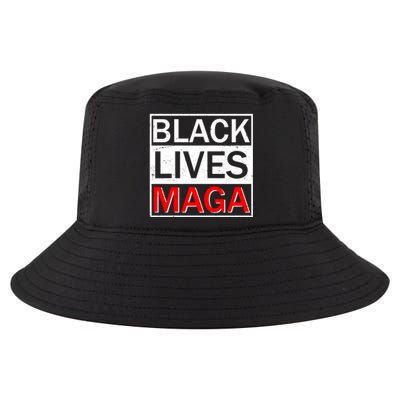 Black Lives MAGA Cool Comfort Performance Bucket Hat