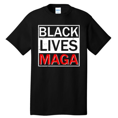 Black Lives MAGA Tall T-Shirt