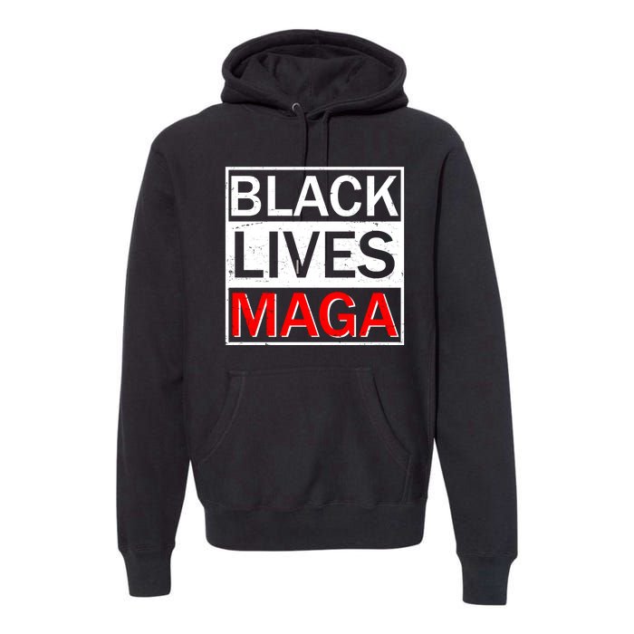 Black Lives MAGA Premium Hoodie