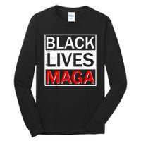 Black Lives MAGA Tall Long Sleeve T-Shirt