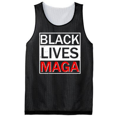 Black Lives MAGA Mesh Reversible Basketball Jersey Tank