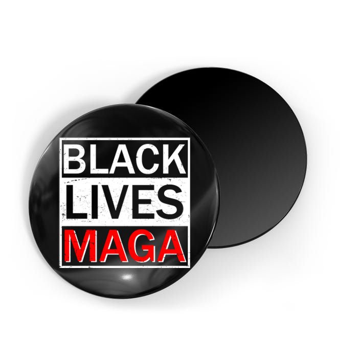 Black Lives MAGA Magnet