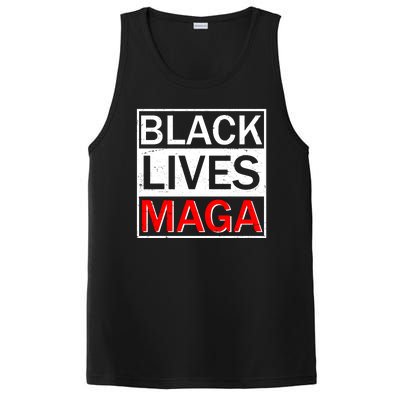 Black Lives MAGA PosiCharge Competitor Tank