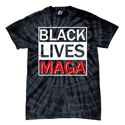 Black Lives MAGA Tie-Dye T-Shirt