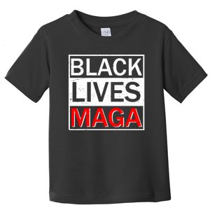 Black Lives MAGA Toddler T-Shirt