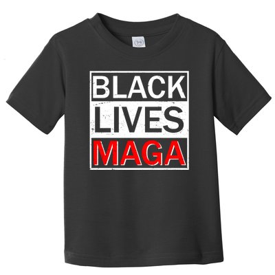 Black Lives MAGA Toddler T-Shirt