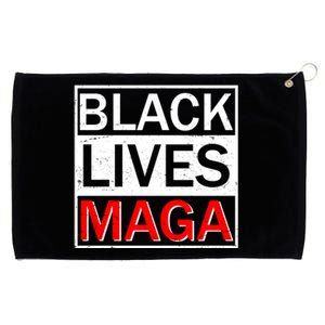 Black Lives MAGA Grommeted Golf Towel