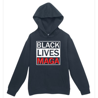 Black Lives MAGA Urban Pullover Hoodie