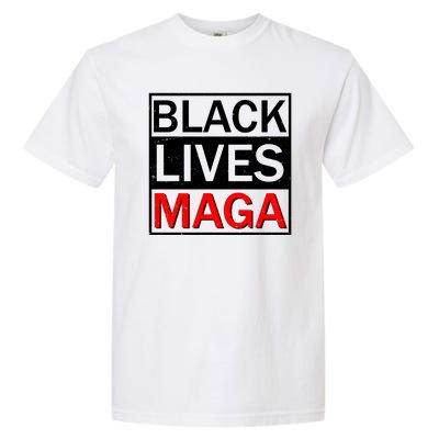 Black Lives MAGA Garment-Dyed Heavyweight T-Shirt